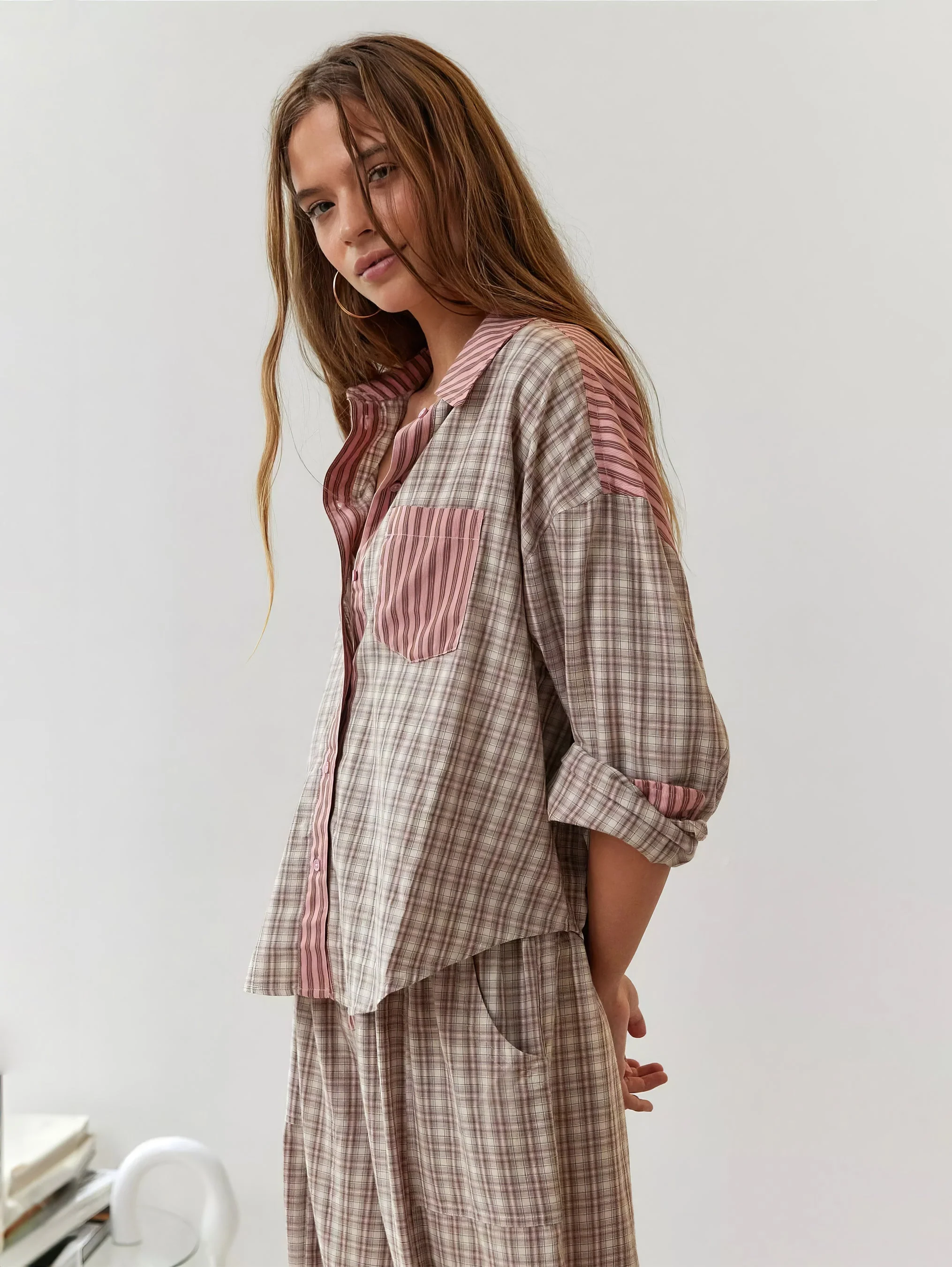 Damen Schlafset | Zweiteilige Ausführung mit ruhiger Schnittform - Image 4