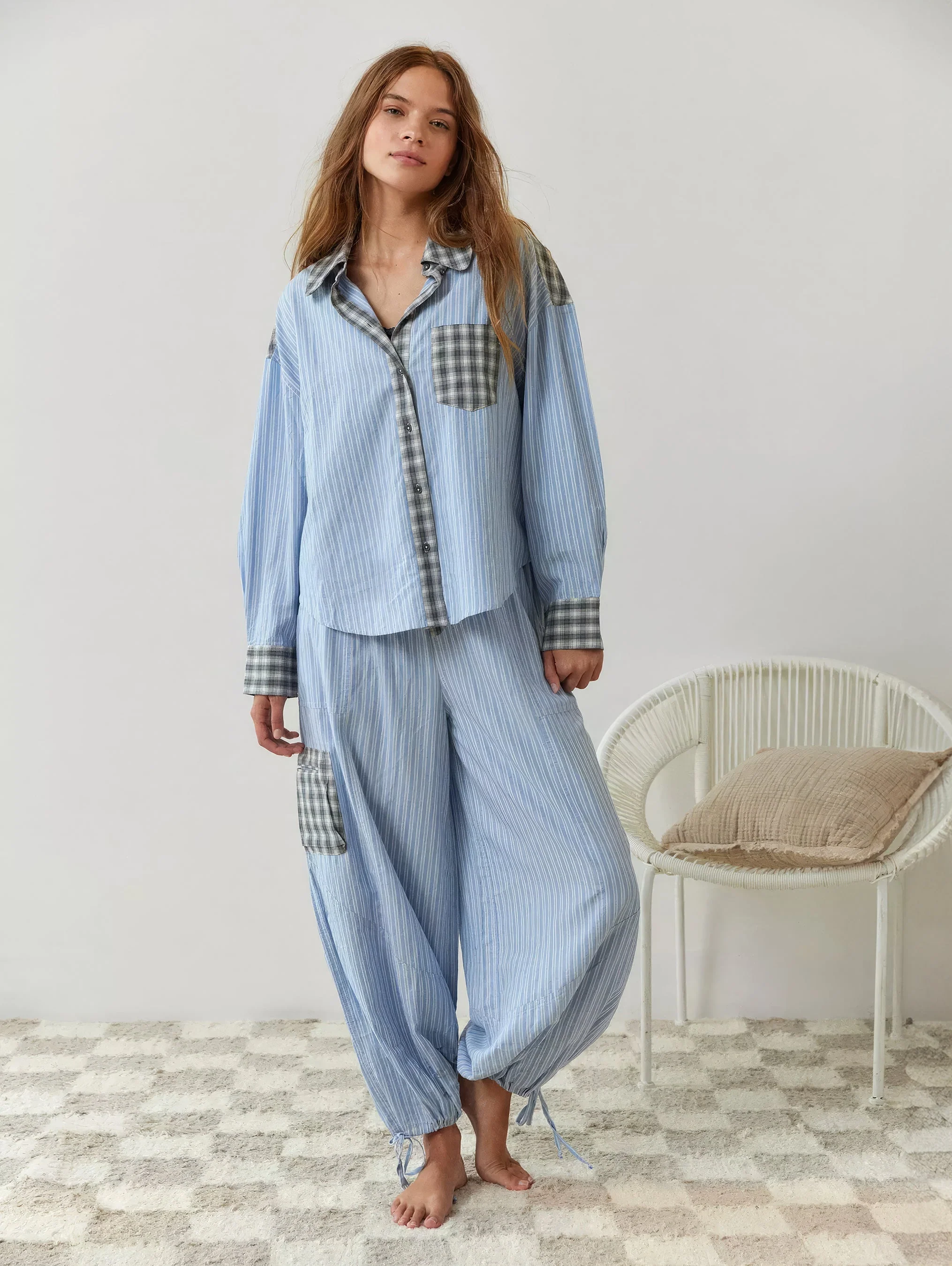 Damen Schlafset | Zweiteilige Ausführung mit ruhiger Schnittform - Image 6