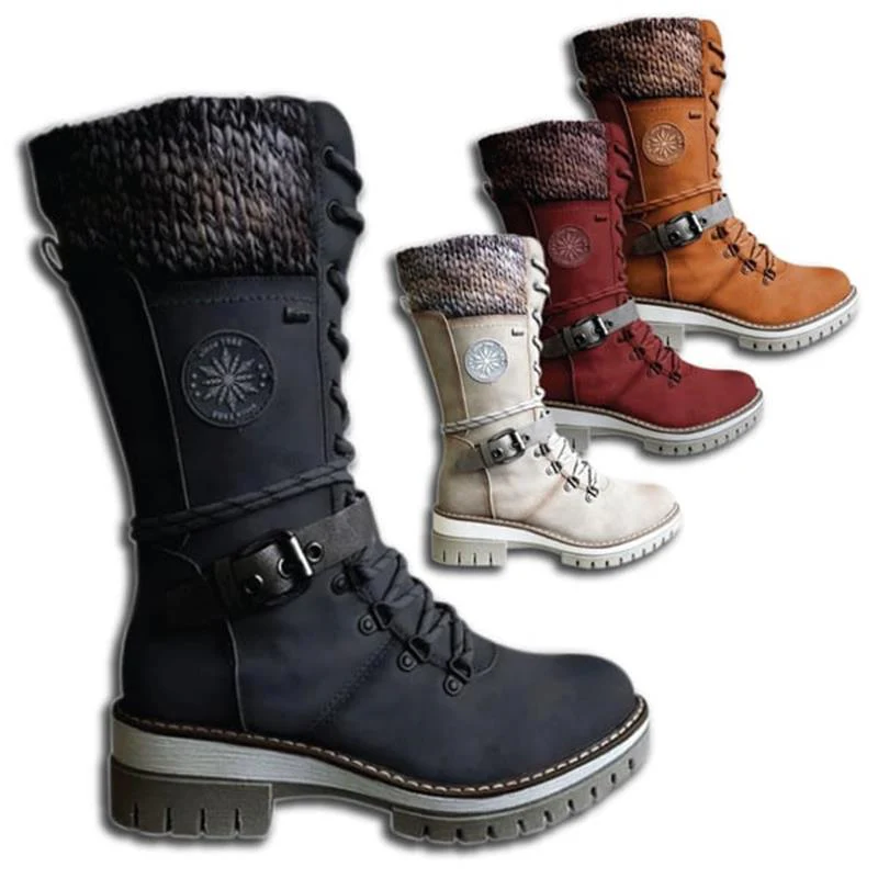 Damen-Schnürstiefel mit mittlerer schafthöhe | Wintertauglich - Image 10
