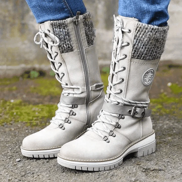 Damen-Schnürstiefel mit mittlerer schafthöhe | Wintertauglich - Image 3