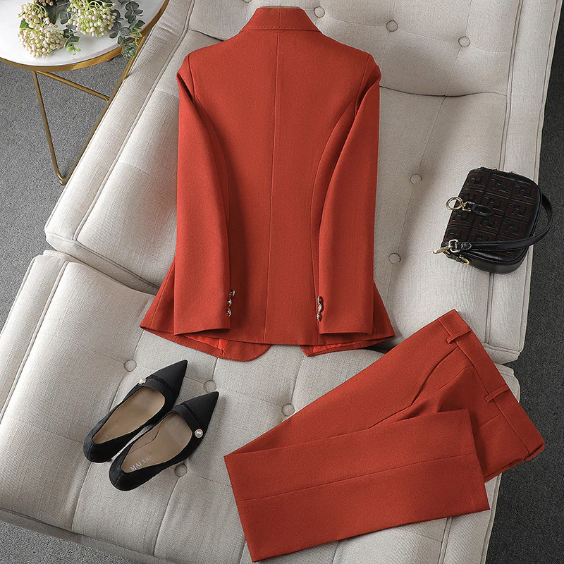 Damen Set | Taillierter Blazer und passende Hose - Image 10