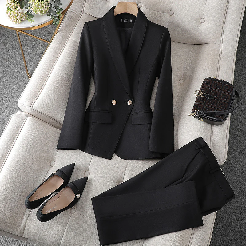 Damen Set | Taillierter Blazer und passende Hose - Image 2