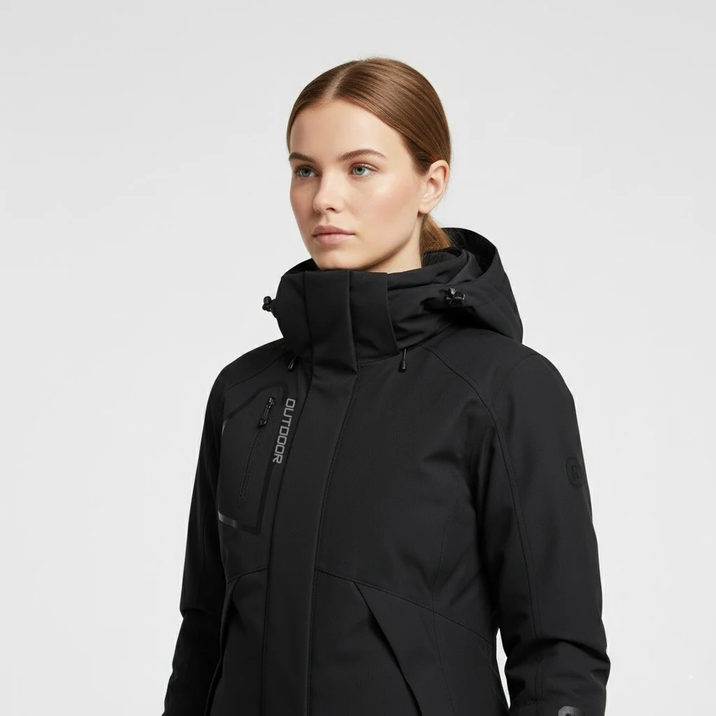 Damen Skiset | Zweiteilige Jacke Hose geschlossene Form - Image 5