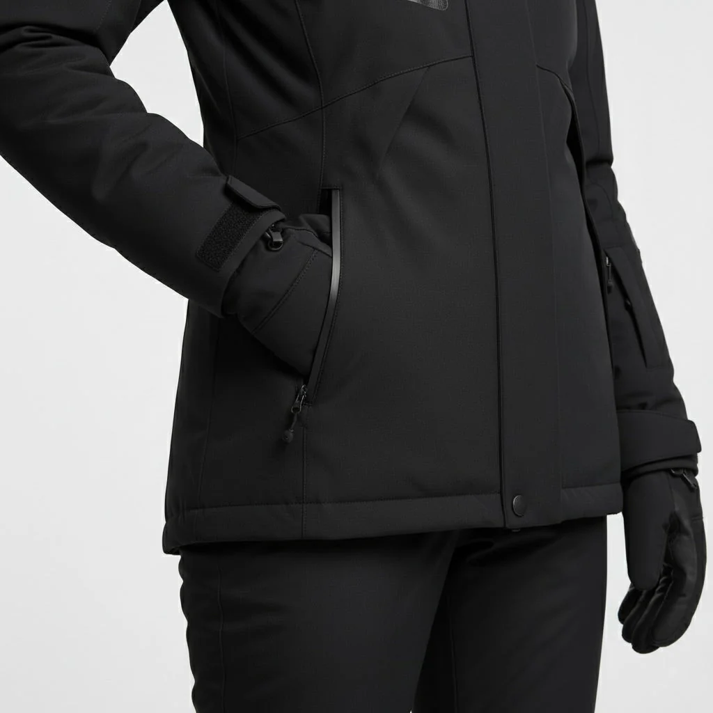 Damen Skiset | Zweiteilige Jacke Hose geschlossene Form - Image 6