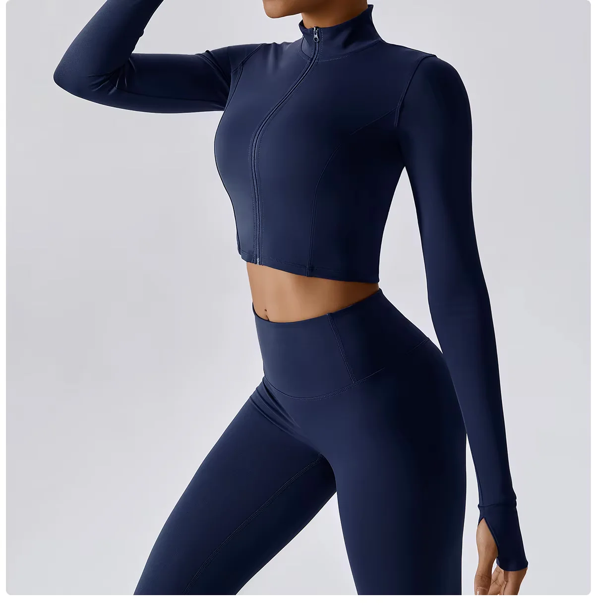 Damen Sportset | Dreiteilige Ausführung mit Weste, Oberteil und Hose - Image 12