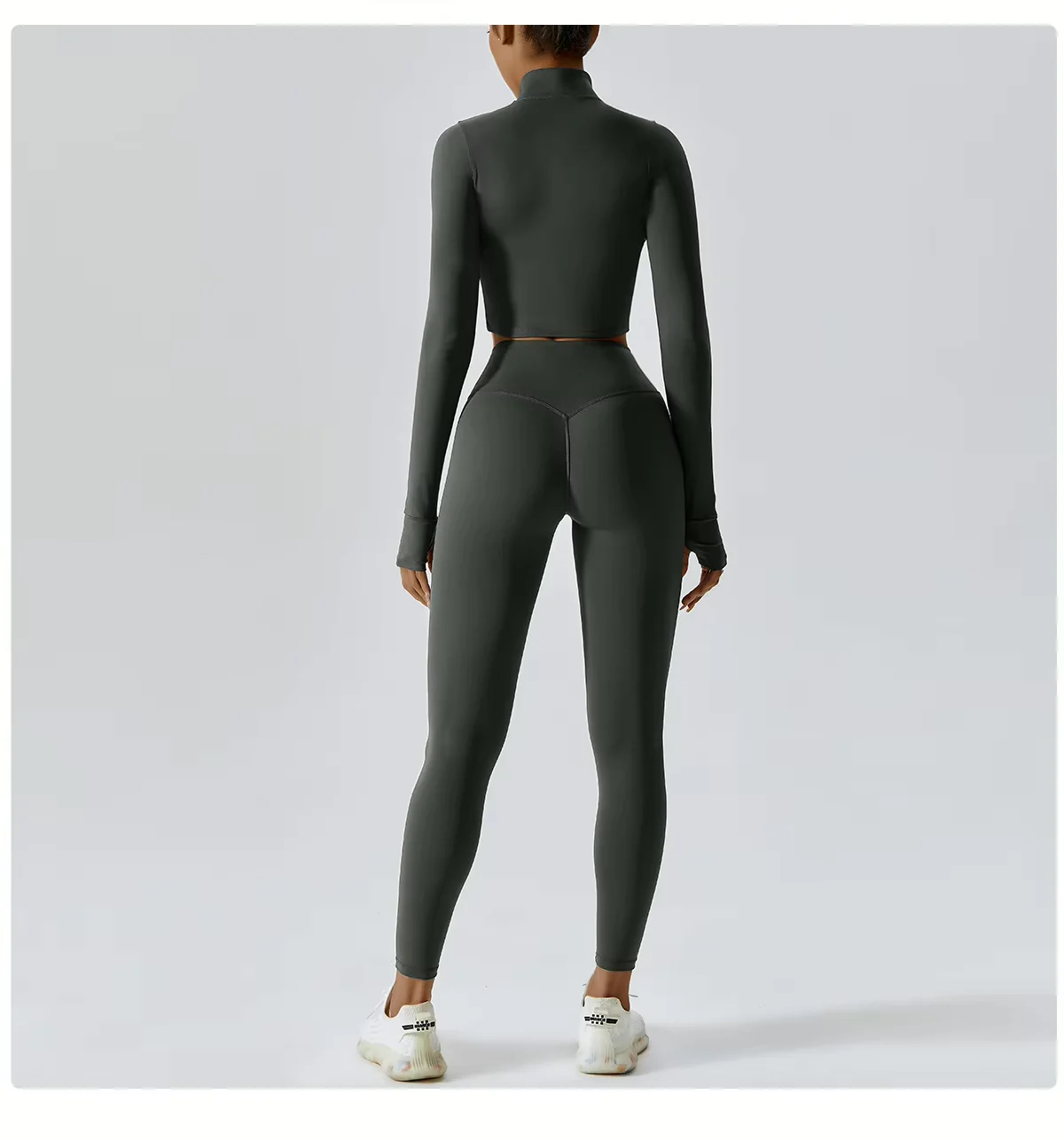 Damen Sportset | Dreiteilige Ausführung mit Weste, Oberteil und Hose - Image 13