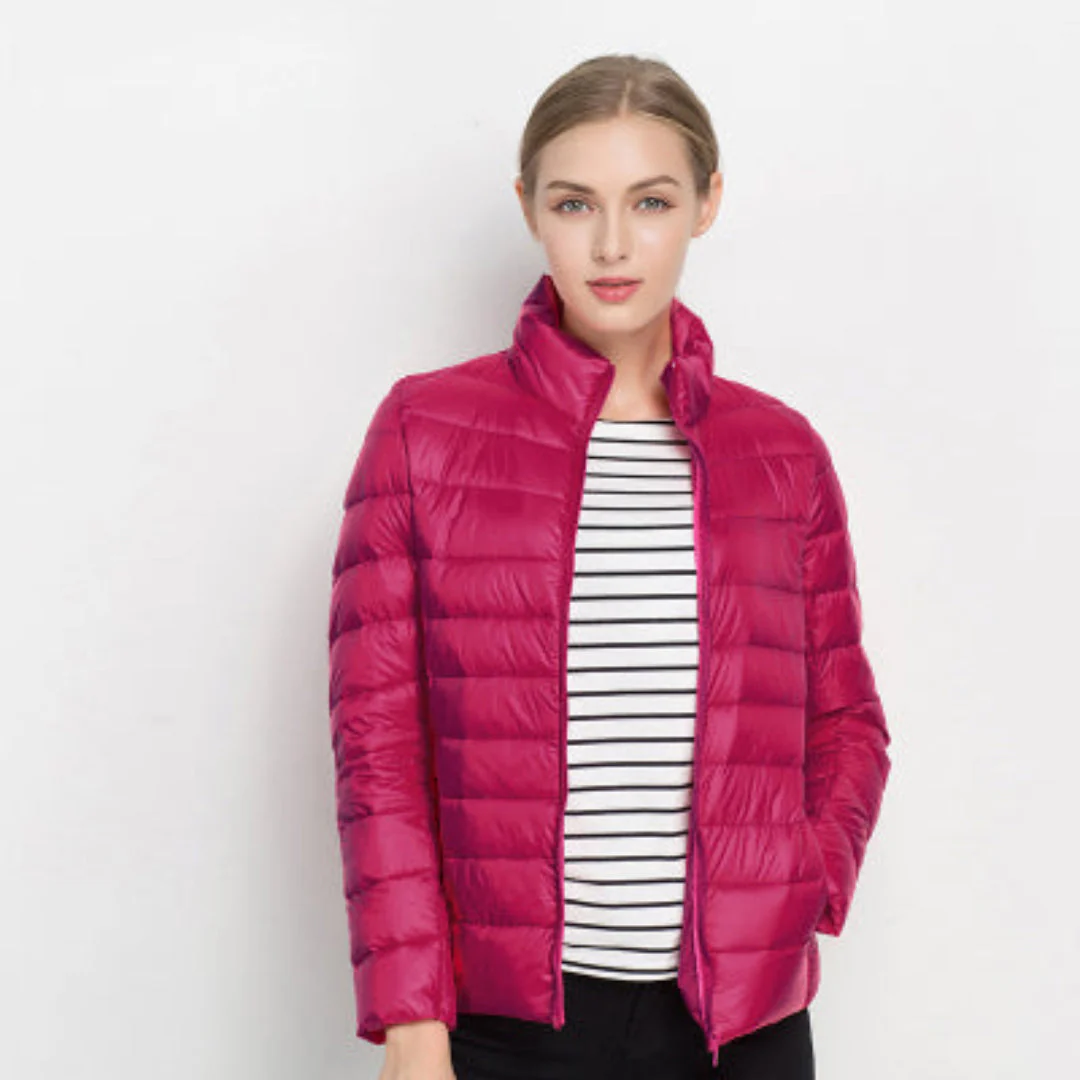 Damen-Steppjacke mit Langarmstruktur | isolierende ausführung - Image 4