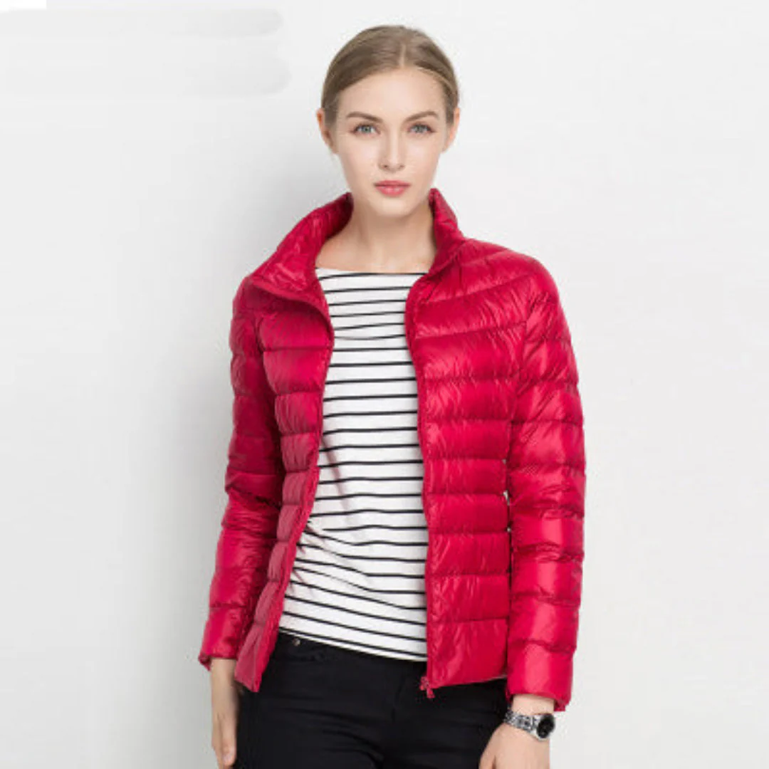 Damen-Steppjacke mit Langarmstruktur | isolierende ausführung - Image 5