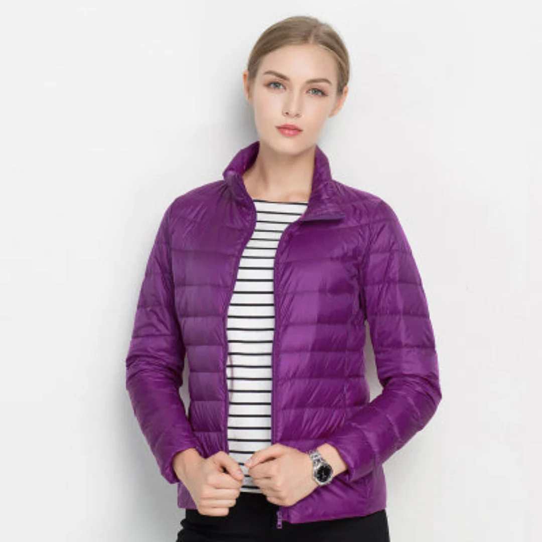 Damen-Steppjacke mit Langarmstruktur | isolierende ausführung - Image 6