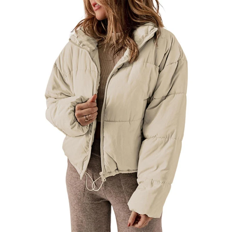 Damen Steppjacke | Reißverschluss und Eingrifftaschen - Image 3