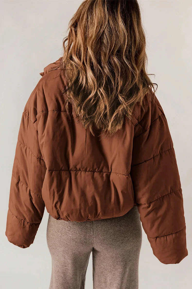 Damen Steppjacke | Reißverschluss und Eingrifftaschen - Image 9