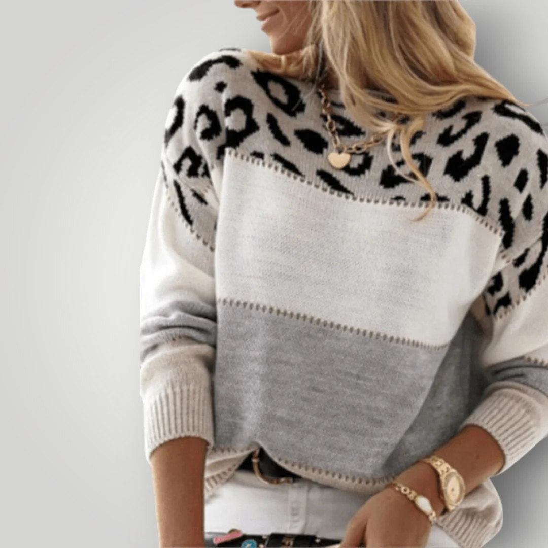 Damen Winterpullover – gestrickter Pullover - Image 5