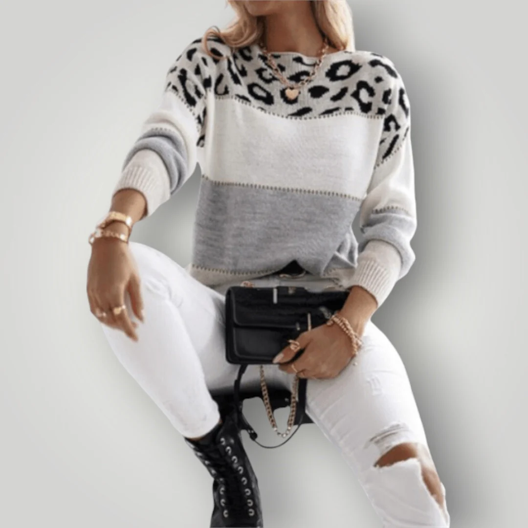 Damen Winterpullover – gestrickter Pullover - Image 6