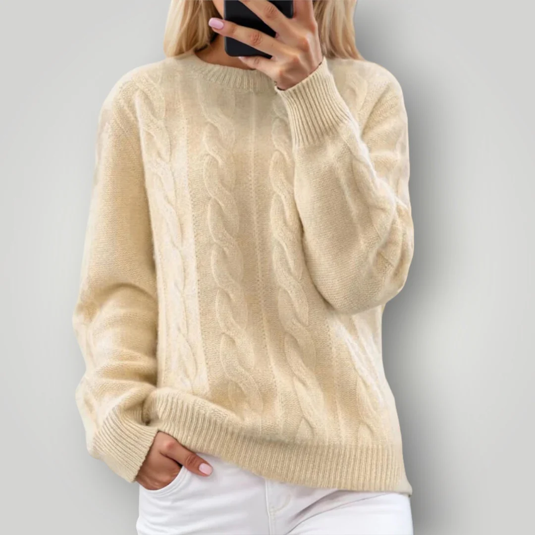 Damen Strickpullover – Warmer Winterpullover langarm - Image 6