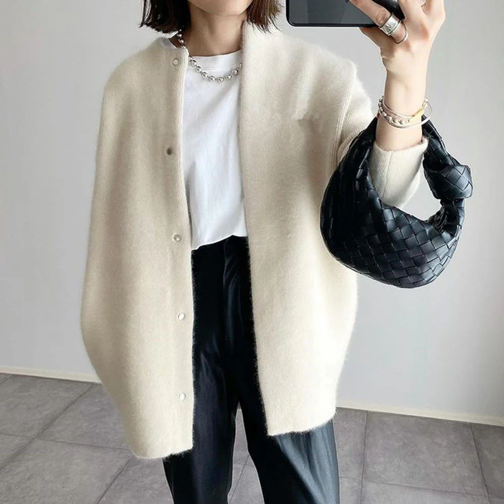 Damen Strickjacke | Offene Front mit gleichmäßiger Kantenführung - Image 12