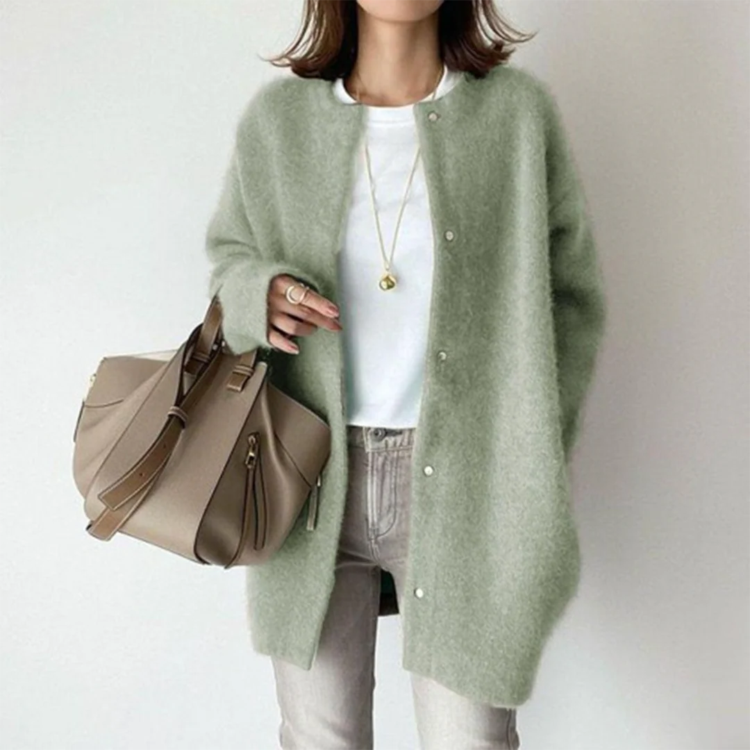 Damen Strickjacke | Offene Front mit gleichmäßiger Kantenführung - Image 16