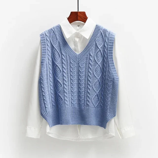 Damen Strickpullover | V-Ausschnitt mit strukturierter Oberfläche - Image 5
