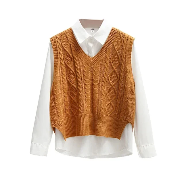 Damen Strickpullover | V-Ausschnitt mit strukturierter Oberfläche - Image 6