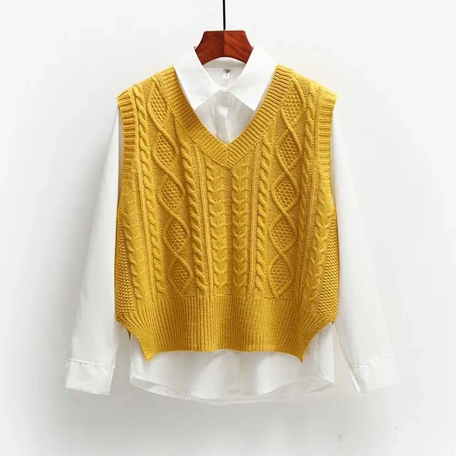 Damen Strickpullover | V-Ausschnitt mit strukturierter Oberfläche - Image 7