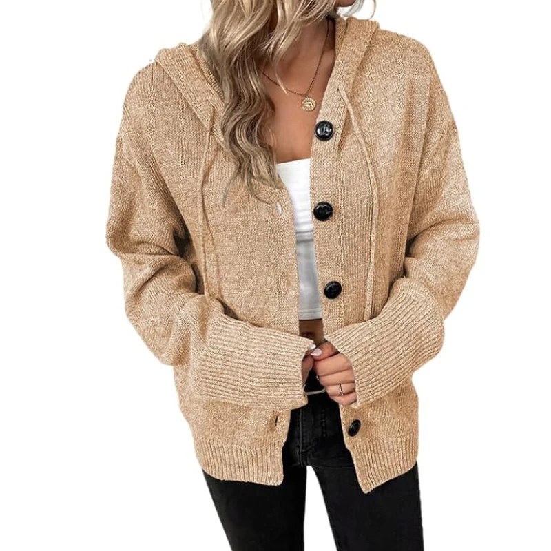 Damen Warme Strickjacke | Knopfjacke - Image 11