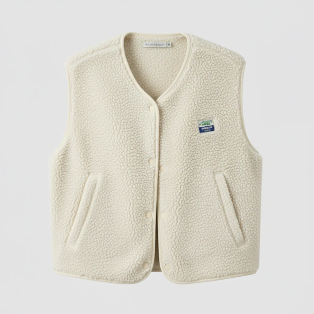 Damen Weste | mit Druckknöpfen und Rundhals - Image 7