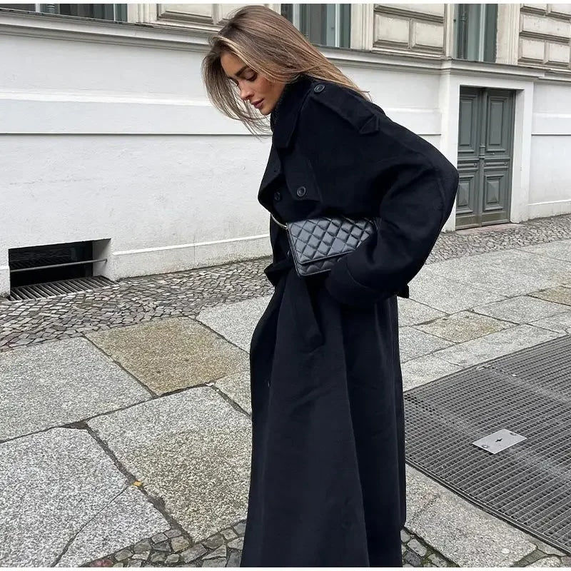 Damen Wintermantel | Lange Oversized Ausführung für kalte Tage - Image 2