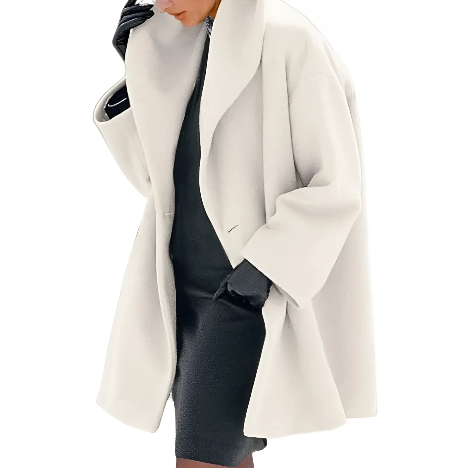Damen-Wintermantel mit strukturdesign | Schnittdesign - Image 6