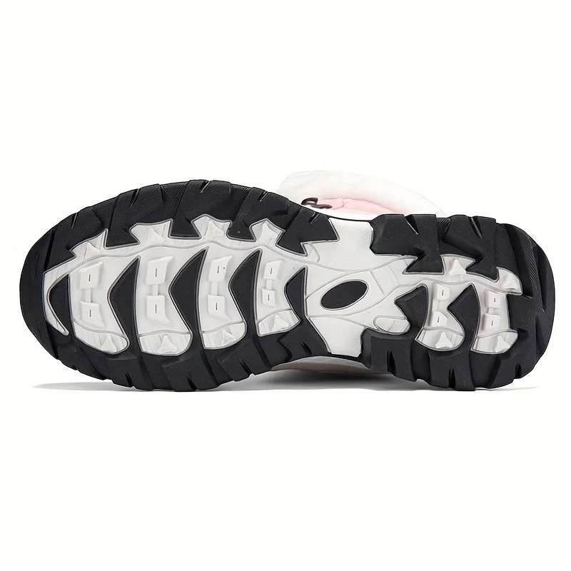 Damen Winterstiefel | Hoher Schaft geschlossene Form Profilsohle - Image 5
