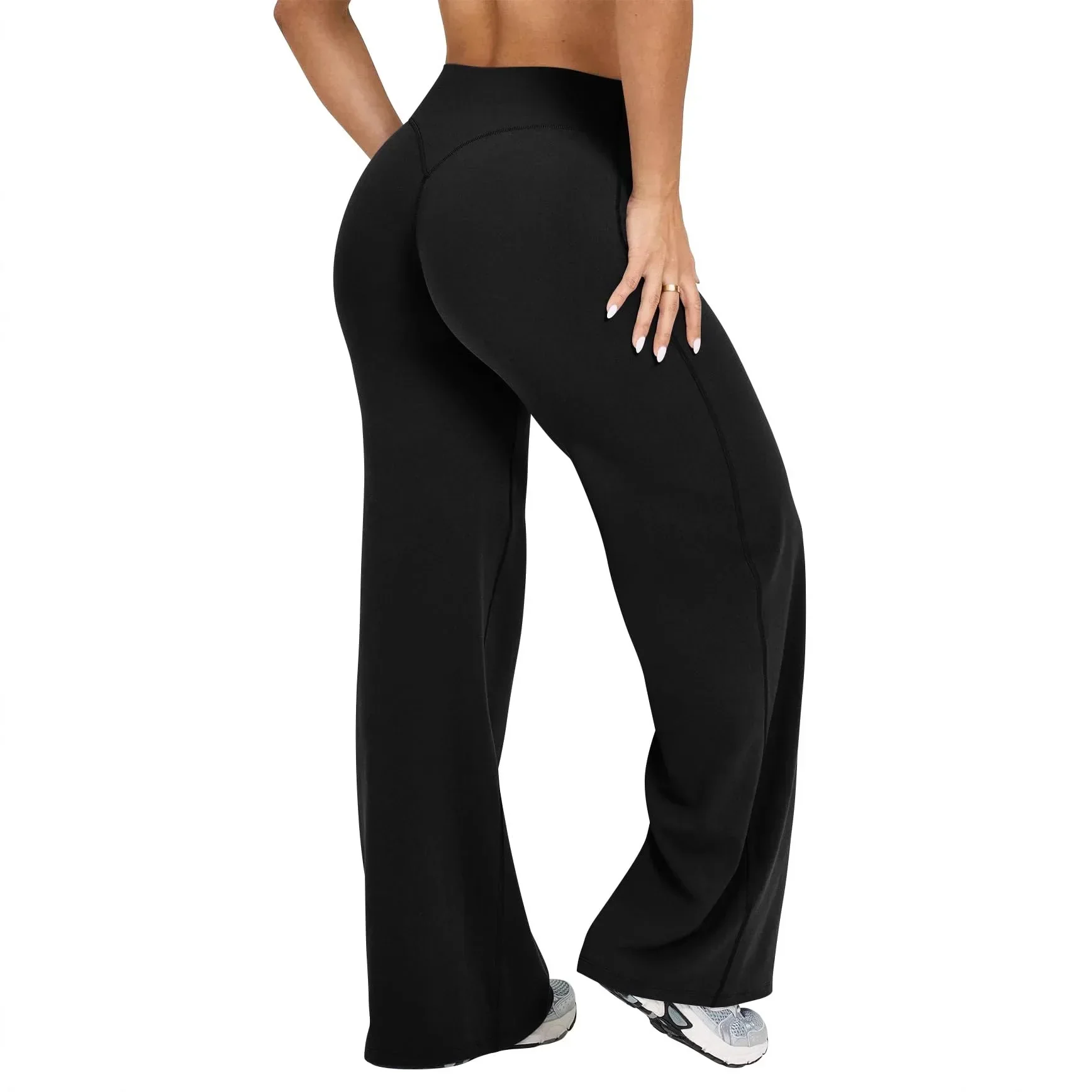 Damen Hose Yoga | weites Bein und lockere Schnittführung - Image 3