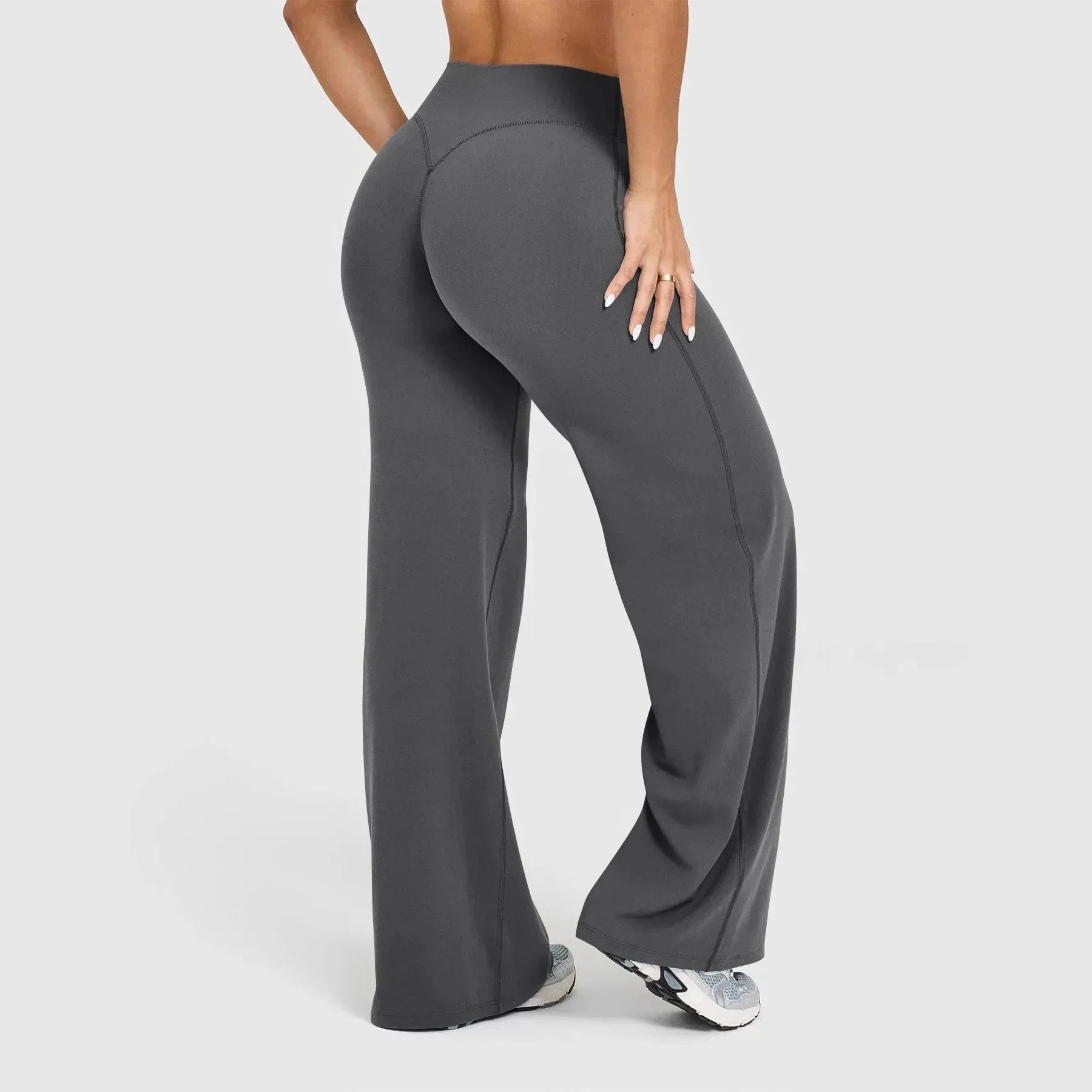 Damen Hose Yoga | weites Bein und lockere Schnittführung - Image 4