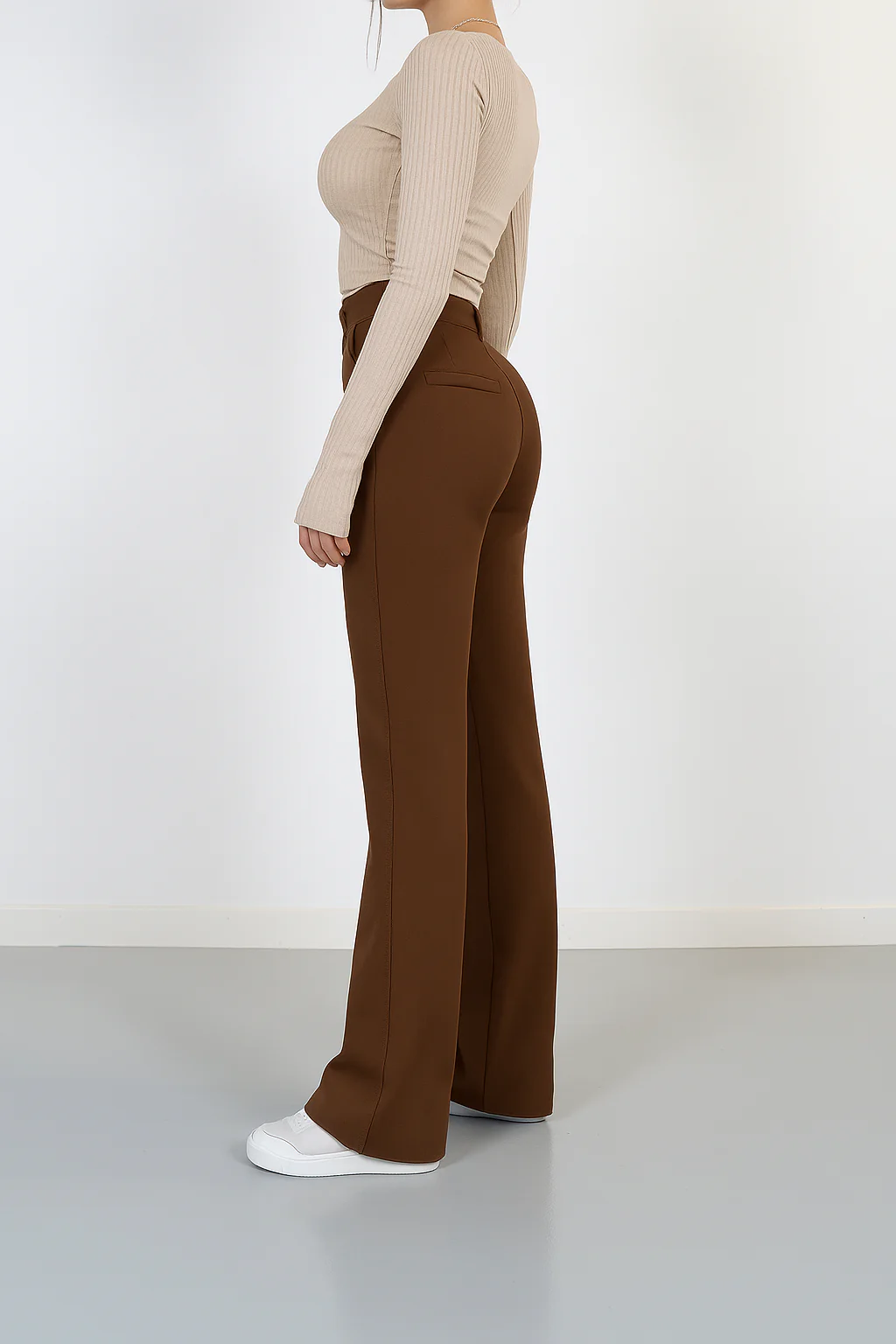Damenhose | Hohe Taille mit geraden Beinen - Image 10