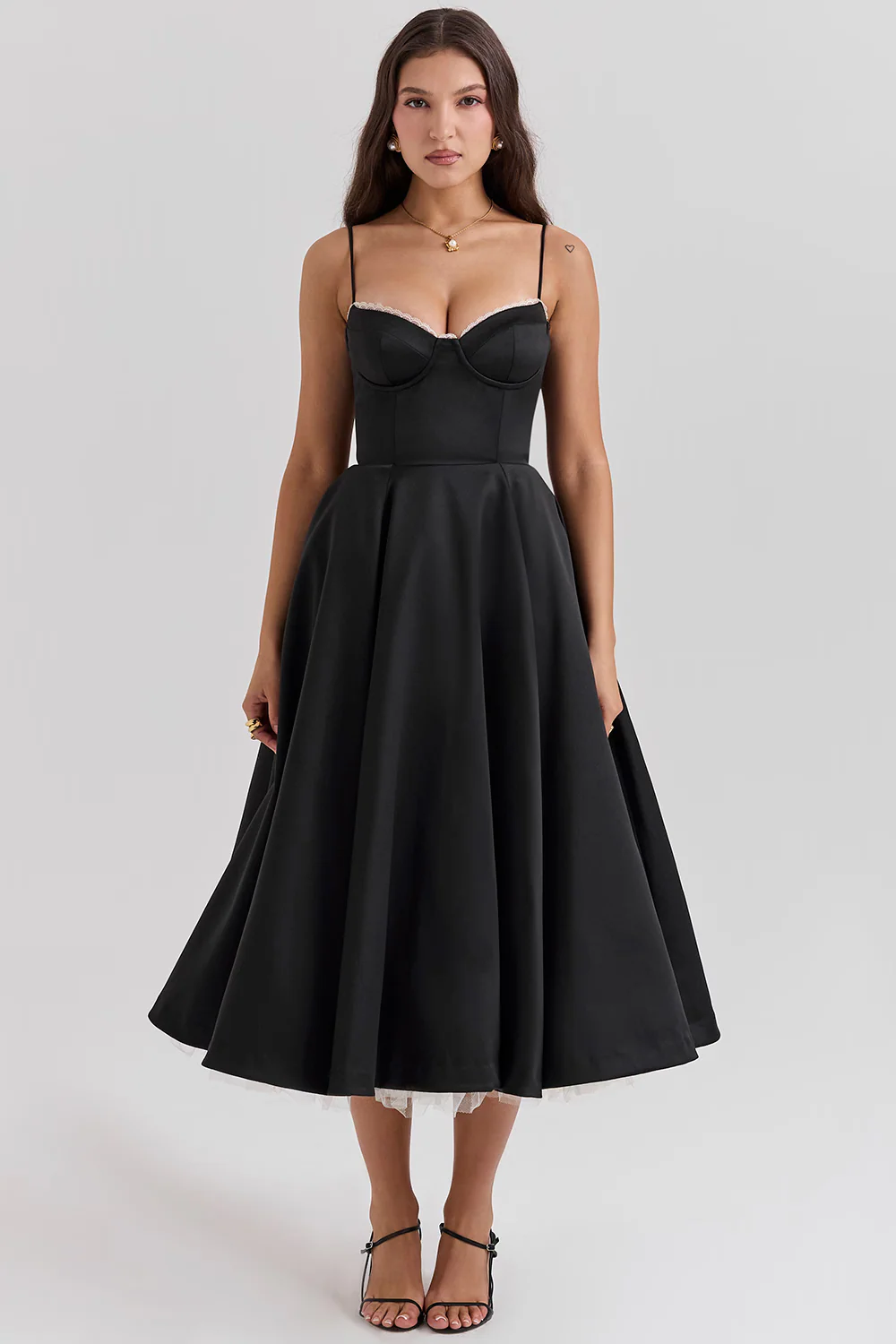 Damenkleid | A-Linie Rock und Korsettoberteil - Image 10