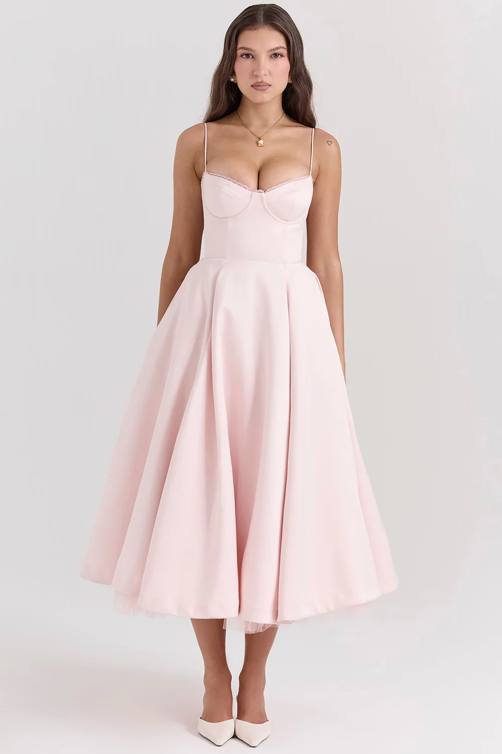 Damenkleid | A-Linie Rock und Korsettoberteil - Image 4
