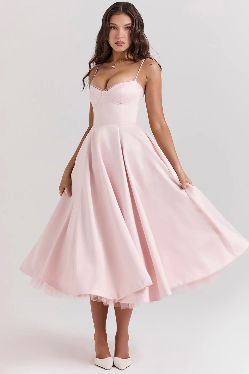 Damenkleid | A-Linie Rock und Korsettoberteil - Image 5