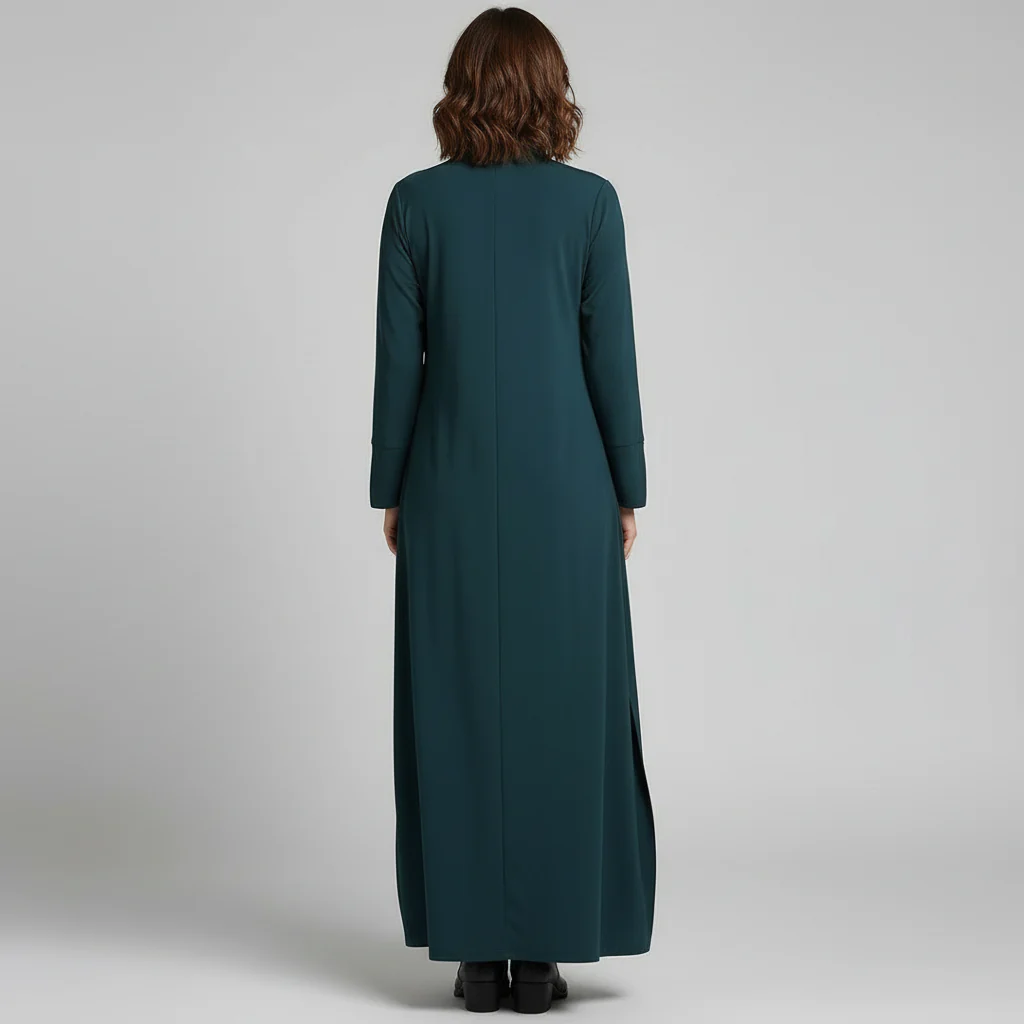 Damenkleid | Lange Ausführung mit gerader Linienführung - Image 2