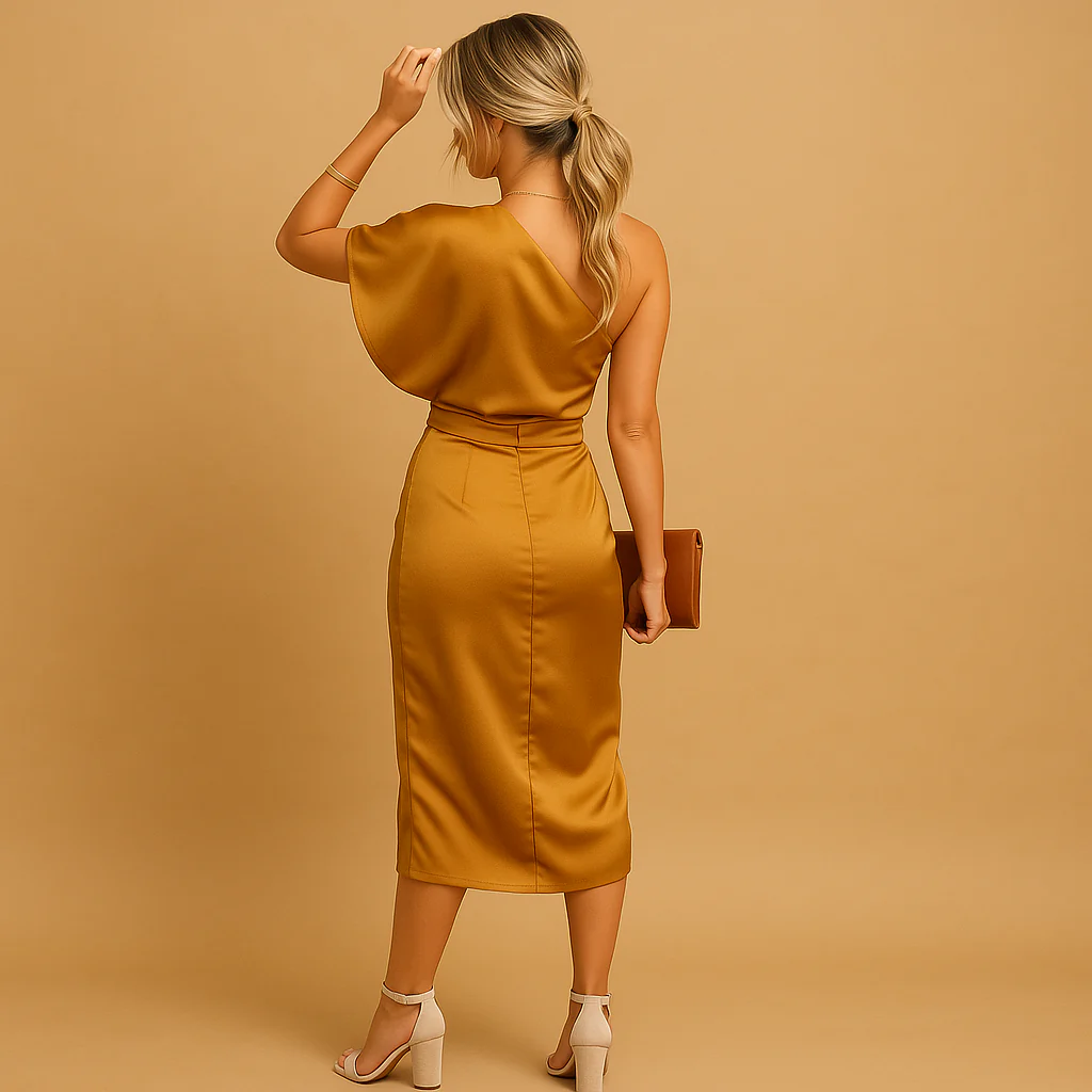 Damenkleid mit regulärer Form | Mittellange Ausführung - Image 10
