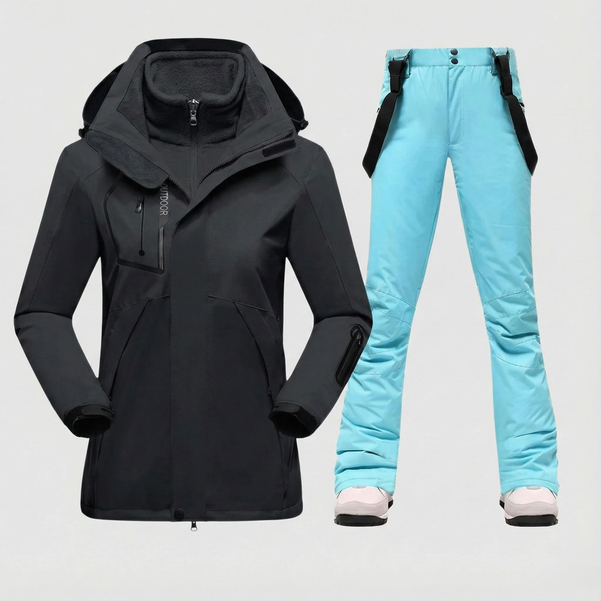 Damenset | Skibekleidung mit Jacke und Hose - Image 6