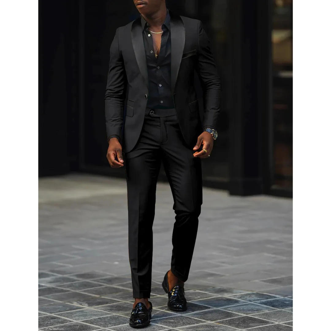 Herren Anzug Klassisch | Jacke und passende Hose kombiniert - Image 3