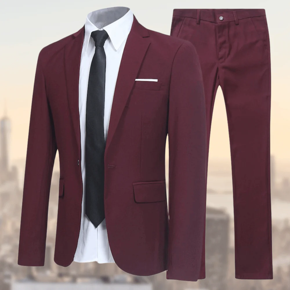Herren Anzug | Zweiteilige Kombination mit Sakko und Bundhose - Image 10