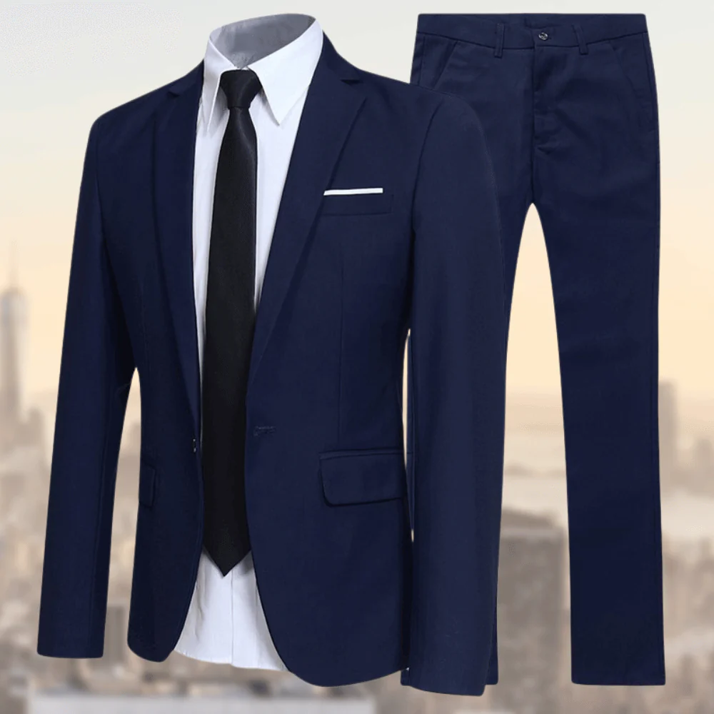 Herren Anzug | Zweiteilige Kombination mit Sakko und Bundhose - Image 7