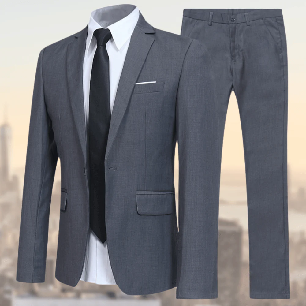 Herren Anzug | Zweiteilige Kombination mit Sakko und Bundhose - Image 8