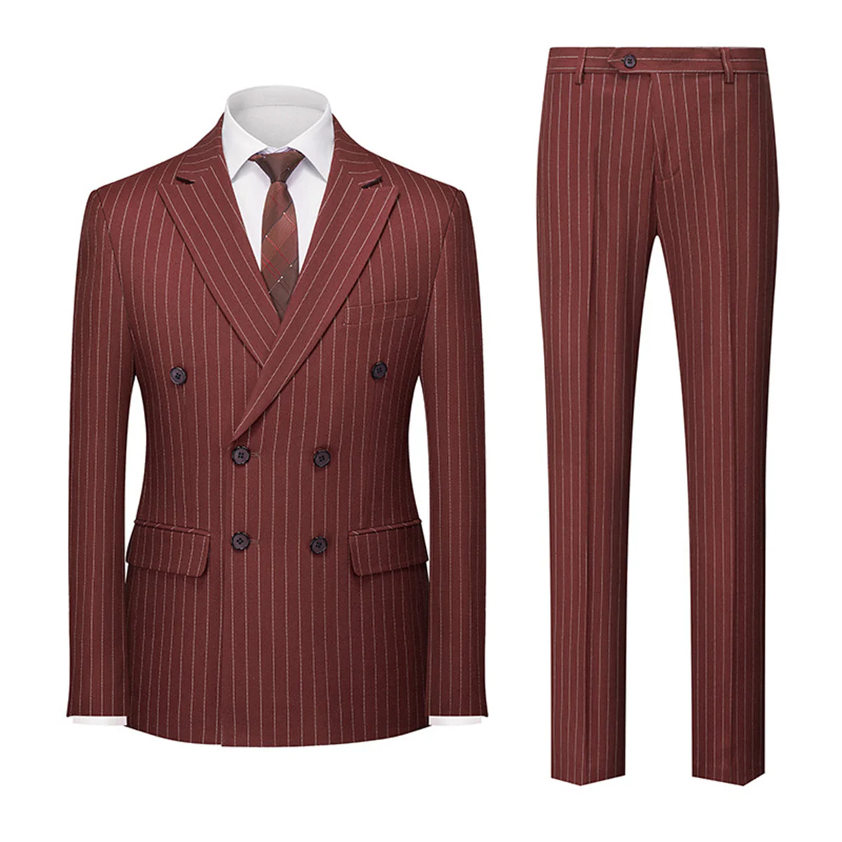 Herren-Anzug mit strukturset | Für formelle anwendungen - Image 6