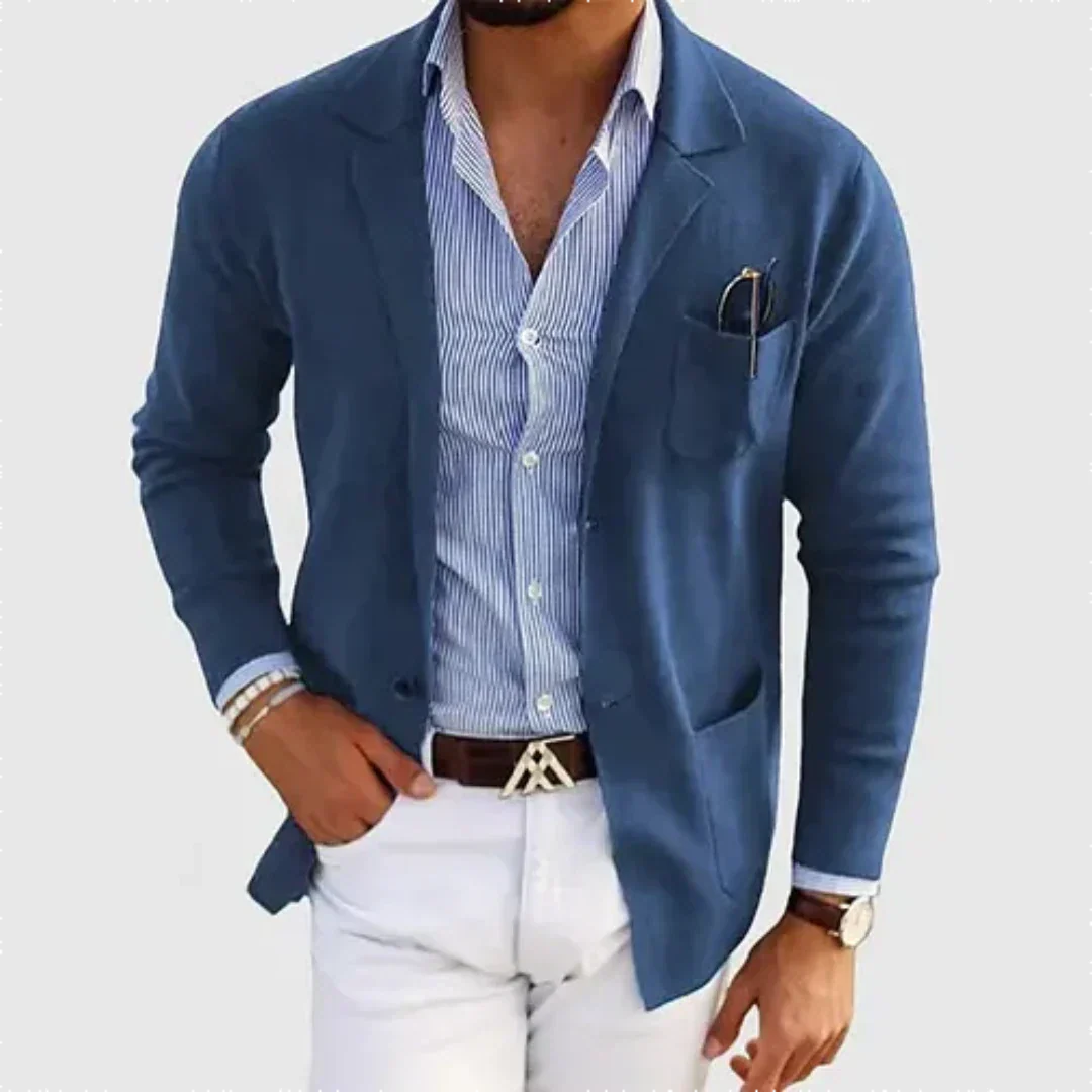 Herren-Blazer mit lockerer Passform | entspannte Form - Image 3