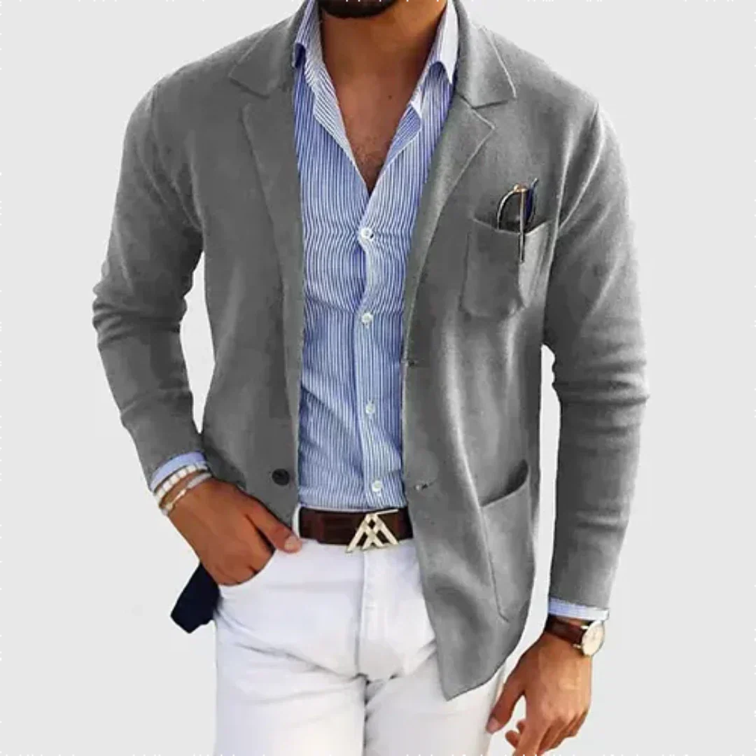 Herren-Blazer mit lockerer Passform | entspannte Form - Image 4