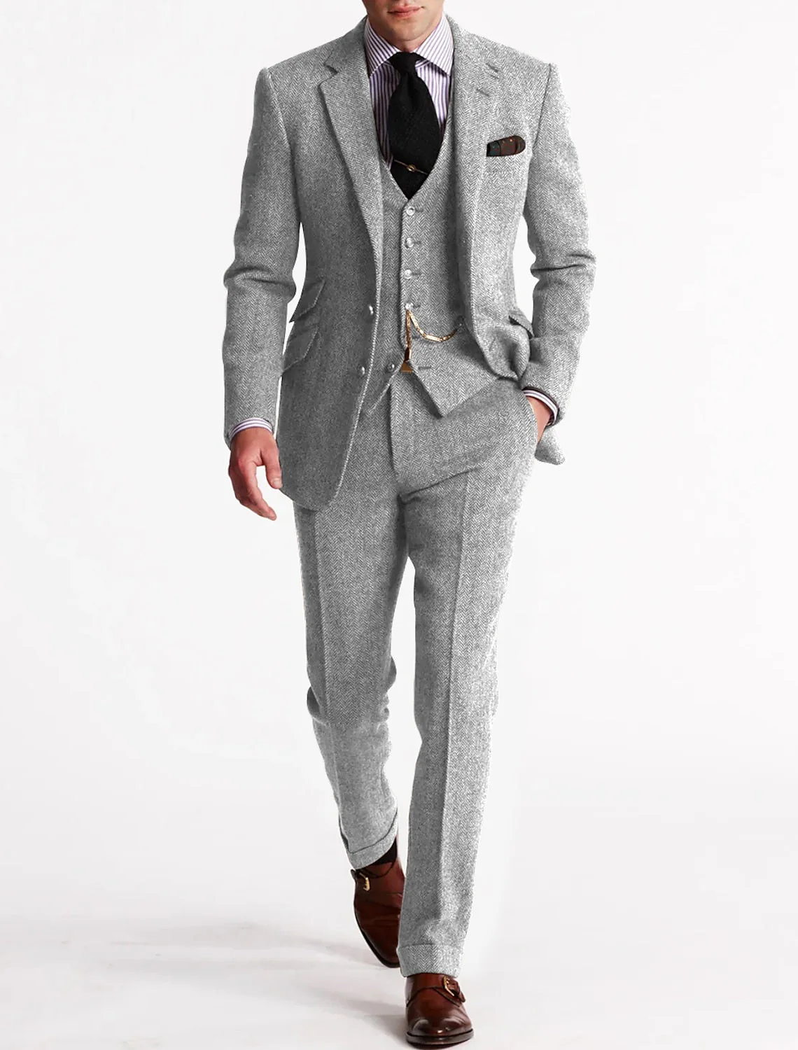 Herren-Business-Set dreiteilig | abgestimmte Kombination - Image 5