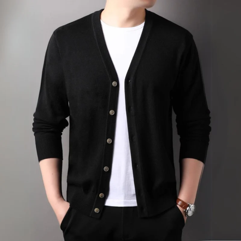Herren Cardigan | Gestrickte Ausführung mit Frontöffnung - Image 5