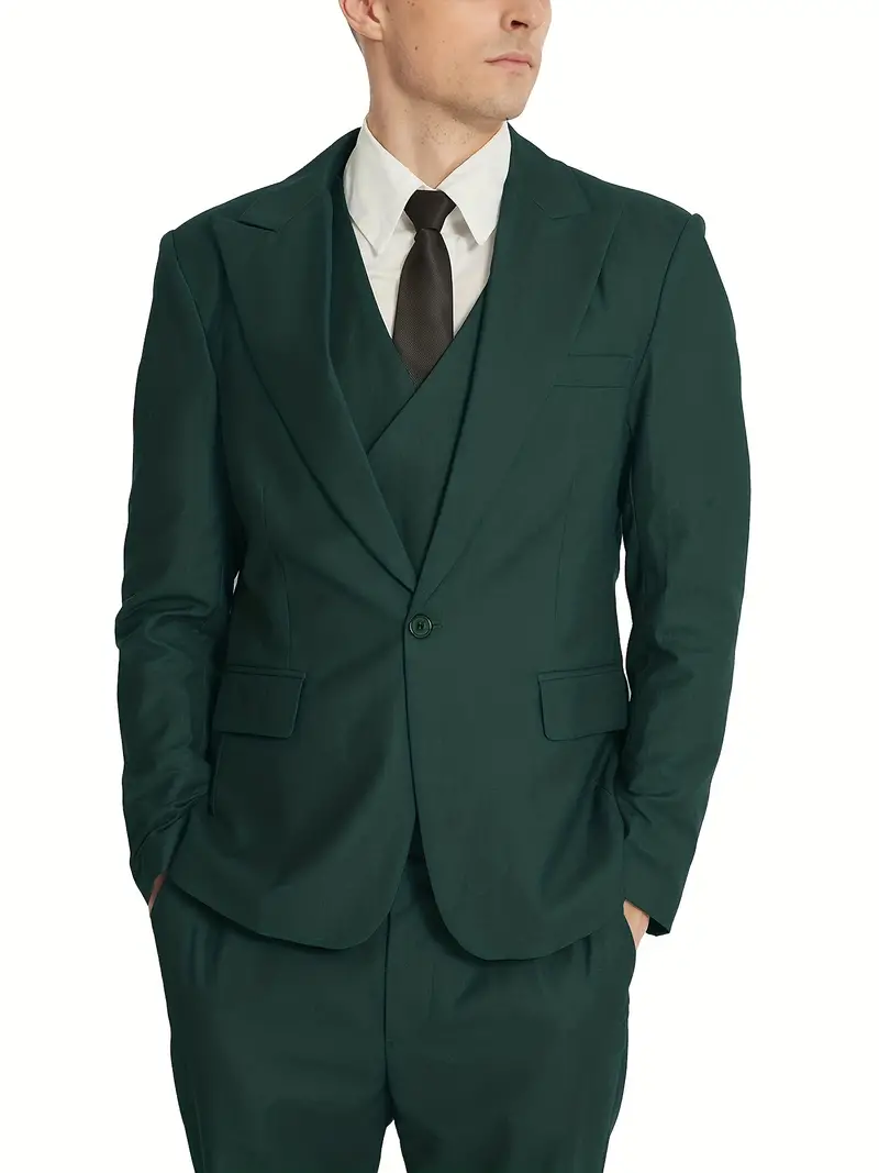 Herren Business-Set | Blazer, Weste und Hose in klarer Form - Image 13