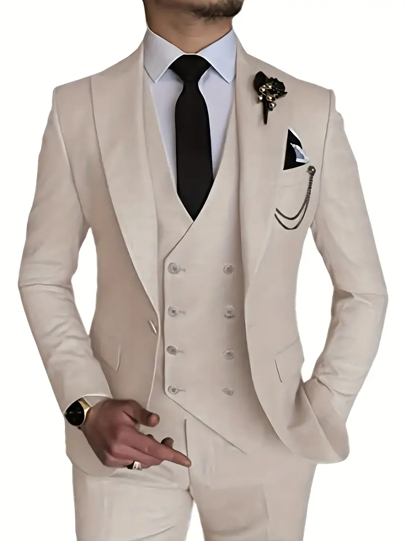 Herren Business-Set | Blazer, Weste und Hose in klarer Form - Image 19
