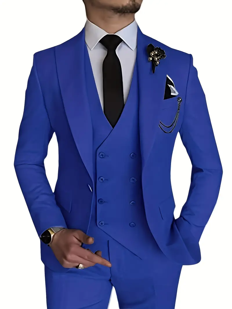 Herren Business-Set | Blazer, Weste und Hose in klarer Form - Image 21