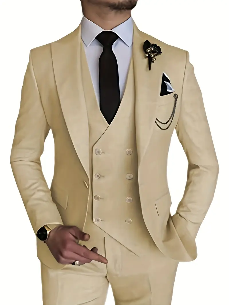 Herren Business-Set | Blazer, Weste und Hose in klarer Form - Image 24